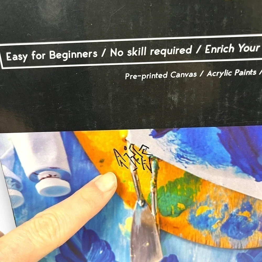 NIB Magicfly Acrylic Pants Paint By Number Beginners Kit - Picture 9 of 10